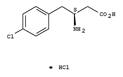 (S)-3-amino-4-(4-chlorophenyl)butyric acid hydrochlorideStructure,331763-58-7Structure (S)-3-amino-4-(4-chlorophenyl)butyric acid hydrochloride Structure,331763-58-7Structure
