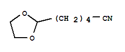 1,3-二氧戊環(huán)-2-戊腈結(jié)構(gòu)式_33683-57-7結(jié)構(gòu)式