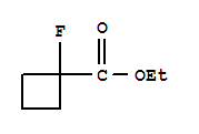Cyclobutanecarboxylicacid,1-fluoro-,ethylesterStructure,337-98-4Structure Cyclobutanecarboxylicacid,1-fluoro-,ethylester Structure,337-98-4Structure