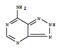 2H-1,2,3-噻唑并[4,5-d]嘧啶-7-胺 (9ci)結構式_337915-46-5結構式
