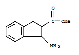 (9ci)-1-氨基-2,3-二氫-1H-茚-2-羧酸甲酯結構式_337956-06-6結構式