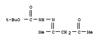(1-甲基-3-氧代丁基)-肼羧酸,1,1-二甲基乙酯結構式_339083-80-6結構式