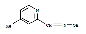 (9Ci)-4-甲基-2-吡啶羧醛肟結(jié)構(gòu)式_339363-87-0結(jié)構(gòu)式