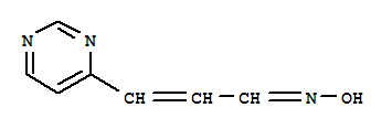 (9Ci)-3-(4-嘧啶)-2-丙烯醛肟結(jié)構(gòu)式_339546-58-6結(jié)構(gòu)式
