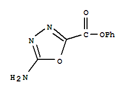 Phenyl 5-amino-1,3,4-oxadiazole-2-carboxylateStructure,339549-13-2Structure Phenyl 5-amino-1,3,4-oxadiazole-2-carboxylate Structure,339549-13-2Structure