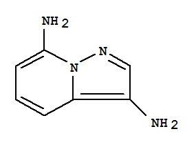 (9ci)-吡唑并[1,5-a]吡啶-3,7-二胺結構式_340961-89-9結構式
