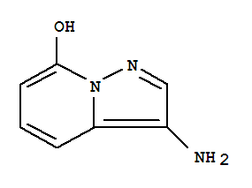 (9Ci)-3-氨基-吡唑并[1,5-A]吡啶-7-醇結(jié)構(gòu)式_340961-98-0結(jié)構(gòu)式