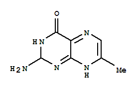 (9Ci)-2-氨基-2,3-二氫-7-甲基-4(1H)-蝶啶酮結構式_342412-36-6結構式