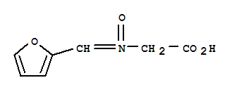 (9CI)-N-(2-呋喃亞甲基)-甘氨酸,N-氧化物結構式_343867-25-4結構式