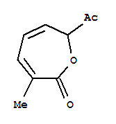 7-Acetyl-3-methyl-2(7h)-oxepinoneStructure,343867-95-8Structure 7-Acetyl-3-methyl-2(7h)-oxepinone Structure,343867-95-8Structure