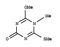 1,3,5-Triazin-2(5h)-one,4-methoxy-5-methyl-6-(methylthio)-(9ci)Structure,344296-00-0Structure 1,3,5-Triazin-2(5h)-one,4-methoxy-5-methyl-6-(methylthio)-(9ci) Structure,344296-00-0Structure