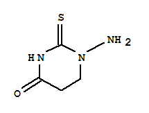 (9ci)-1-氨基四氫-2-硫氧代-4(1H)-嘧啶酮結(jié)構(gòu)式_344324-13-6結(jié)構(gòu)式