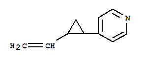 Pyridine,4-(2-ethenylcyclopropyl)-(9ci)Structure,344327-09-9Structure Pyridine,4-(2-ethenylcyclopropyl)-(9ci) Structure,344327-09-9Structure
