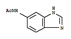 N-(1H-苯并咪唑-5-基)-乙酰胺結(jié)構(gòu)式_34443-02-2結(jié)構(gòu)式