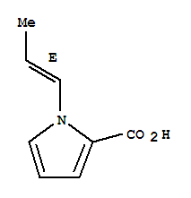 (e)-(9ci)-1-(1-丙烯基)-1H-吡咯-2-羧酸結(jié)構(gòu)式_34600-54-9結(jié)構(gòu)式