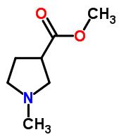 1-Methyl-3-pyrrolidinecarboxylic acid methyl esterStructure,34616-29-0Structure 1-Methyl-3-pyrrolidinecarboxylic acid methyl ester Structure,34616-29-0Structure