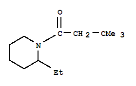 Piperidine,1-(3,3-dimethyl-1-oxobutyl)-2-ethyl-(9ci)Structure,349425-94-1Structure Piperidine,1-(3,3-dimethyl-1-oxobutyl)-2-ethyl-(9ci) Structure,349425-94-1Structure