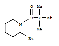 Piperidine,1-(2,2-dimethyl-1-oxobutyl)-2-ethyl-(9ci)Structure,349425-95-2Structure Piperidine,1-(2,2-dimethyl-1-oxobutyl)-2-ethyl-(9ci) Structure,349425-95-2Structure