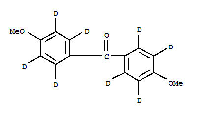 4,4’-Dimethoxybenzophenone-d8 (rings-d8)Structure,350818-55-2Structure 4,4’-Dimethoxybenzophenone-d8 (rings-d8) Structure,350818-55-2Structure