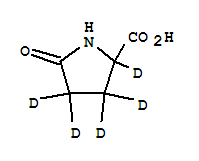 Dl-2-pyrrolidinone-3,3,4,4,5-d5-5-carboxylic acidStructure,352431-30-2Structure Dl-2-pyrrolidinone-3,3,4,4,5-d5-5-carboxylic acid Structure,352431-30-2Structure