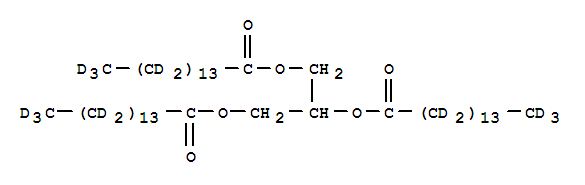 Glyceryl tri(pentadecanoate-d29)Structure,352431-43-7Structure Glyceryl tri(pentadecanoate-d29) Structure,352431-43-7Structure