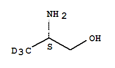 L-氨基丙醇-D3氘代結(jié)構(gòu)式_352438-84-7結(jié)構(gòu)式