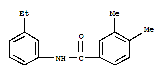 Benzamide,n-(3-ethylphenyl)-3,4-dimethyl-(9ci)Structure,353786-86-4Structure Benzamide,n-(3-ethylphenyl)-3,4-dimethyl-(9ci) Structure,353786-86-4Structure