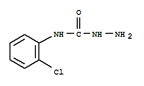 N-(2-氯苯基)-1-肼羧酰胺結(jié)構(gòu)式_35580-76-8結(jié)構(gòu)式