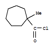(9ci)-1-甲基-環(huán)庚烷羰酰氯結(jié)構(gòu)式_35664-99-4結(jié)構(gòu)式
