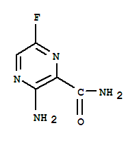 (9Ci)-3-氨基-6-氟-吡嗪羧酰胺結(jié)構(gòu)式_356783-42-1結(jié)構(gòu)式