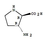 (3r)-rel-(9ci)-3-氨基-D-脯氨酸結(jié)構(gòu)式_35684-64-1結(jié)構(gòu)式