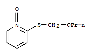 (6ci,7ci,9ci)-2-[(丙氧基甲基)硫代]-吡啶,1-氧化物結(jié)構(gòu)式_35924-33-5結(jié)構(gòu)式