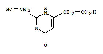 4-Pyrimidineacetic acid, 1,6-dihydro-2-(hydroxymethyl)-6-oxo-(9ci)Structure,35978-14-4Structure 4-Pyrimidineacetic acid, 1,6-dihydro-2-(hydroxymethyl)-6-oxo-(9ci) Structure,35978-14-4Structure