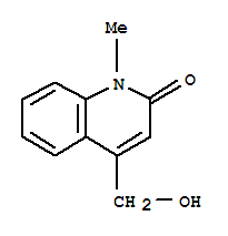 (9ci)-4-(羥基甲基)-1-甲基-2(1H)-喹啉酮結構式_35982-84-4結構式