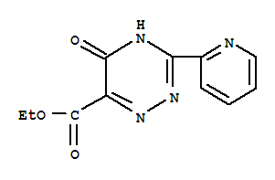 2,5-Dihydro-5-oxo-3-(2-pyridinyl)-1,2,4-triazine-6-carboxylic acid ethyl esterStructure,36286-79-0Structure 2,5-Dihydro-5-oxo-3-(2-pyridinyl)-1,2,4-triazine-6-carboxylic acid ethyl ester Structure,36286-79-0Structure