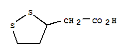 2-(1,2-Dithiolan-3-yl)acetic acidStructure,36305-11-0Structure 2-(1,2-Dithiolan-3-yl)acetic acid Structure,36305-11-0Structure