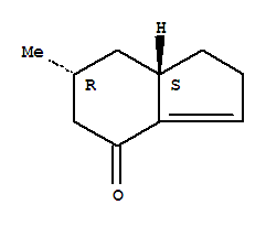 (6R,7As)-(9Ci)-1,2,5,6,7,7A-六氫-6-甲基-4H-茚-4-酮結(jié)構(gòu)式_365252-36-4結(jié)構(gòu)式