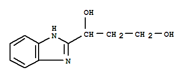 (9ci)-1-(1H-苯并咪唑-2-基)-1,3-丙二醇結(jié)構(gòu)式_36663-34-0結(jié)構(gòu)式