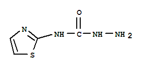 n-2-噻唑-肼羧酰胺結(jié)構(gòu)式_3673-41-4結(jié)構(gòu)式