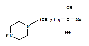 1-Piperazinebutanol ,-alpha-,-alpha--dimethyl-(9ci)Structure,369625-94-5Structure 1-Piperazinebutanol ,-alpha-,-alpha--dimethyl-(9ci) Structure,369625-94-5Structure