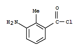 Benzoyl chloride,3-amino-2-methyl-(9ci)Structure,370580-66-8Structure Benzoyl chloride,3-amino-2-methyl-(9ci) Structure,370580-66-8Structure
