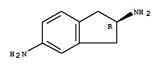 (2r)-(9ci)-2,3-二氫-1H-茚-2,5-二胺結(jié)構(gòu)式_370861-69-1結(jié)構(gòu)式