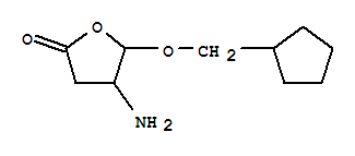 (9ci)-4-氨基-5-(環(huán)戊基甲氧基)二氫-2(3H)-呋喃酮結構式_370875-33-5結構式