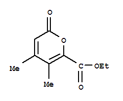 2H-pyran-6-carboxylicacid,4,5-dimethyl-2-oxo-,ethylester(9ci)Structure,371201-87-5Structure 2H-pyran-6-carboxylicacid,4,5-dimethyl-2-oxo-,ethylester(9ci) Structure,371201-87-5Structure