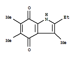 1H-indole-4,7-dione,2-ethyl-3,5,6-trimethyl-(9ci)Structure,371969-84-5Structure 1H-indole-4,7-dione,2-ethyl-3,5,6-trimethyl-(9ci) Structure,371969-84-5Structure