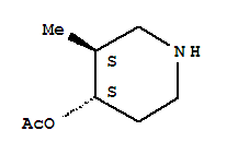 4-Piperidinol ,3-methyl-,acetate(ester),(3s,4s)-(9ci)Structure,373604-40-1Structure 4-Piperidinol ,3-methyl-,acetate(ester),(3s,4s)-(9ci) Structure,373604-40-1Structure
