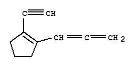 Cyclopentene,1-ethynyl-2-(1,2-propadienyl)-(9ci)Structure,374079-48-8Structure Cyclopentene,1-ethynyl-2-(1,2-propadienyl)-(9ci) Structure,374079-48-8Structure