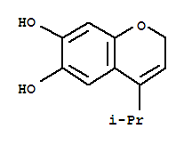 2H-1-benzopyran-6,7-diol ,4-(1-methylethyl)-(9ci)Structure,374695-14-4Structure 2H-1-benzopyran-6,7-diol ,4-(1-methylethyl)-(9ci) Structure,374695-14-4Structure