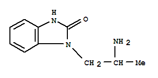 2H-benzimidazol-2-one,1-(2-aminopropyl)-1,3-dihydro-(9ci)Structure,374730-70-8Structure 2H-benzimidazol-2-one,1-(2-aminopropyl)-1,3-dihydro-(9ci) Structure,374730-70-8Structure