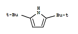 2,5-Di-tert-butyl-1H-pyrroleStructure,3760-56-3Structure 2,5-Di-tert-butyl-1H-pyrrole Structure,3760-56-3Structure